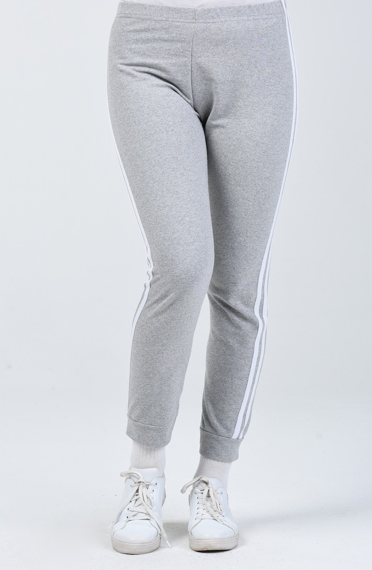 Gray Track Pants 900001 Sefamerve