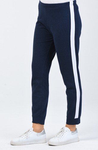 Navy Blue Sweatpants 9000B-01