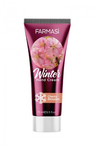 Farmasi Winter Crème Pour les Mains à la Fleur de Cerisier 75 Ml 1109222 1109222