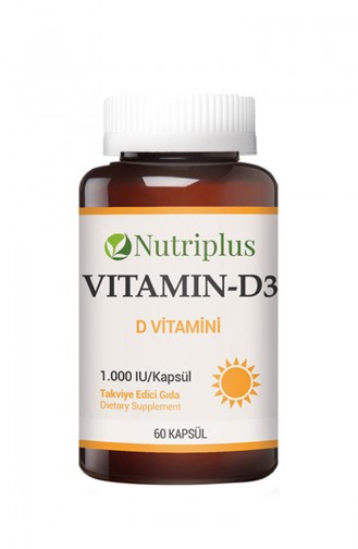 Farmasi Nutriplus D Vitamini 60 Kapsel	9700547 9700547