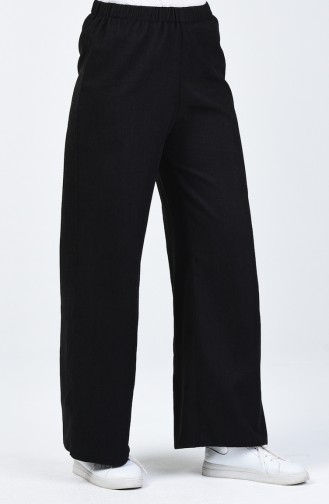 Corded Flared Pants 0267-01 Black 0267-01