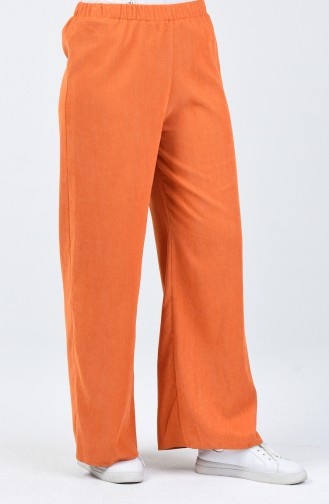 Pantalon Large 0267-03 Orange 0267-03