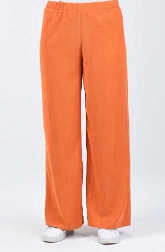 Corded Flared Pants 0267-03 Orange 0267-03