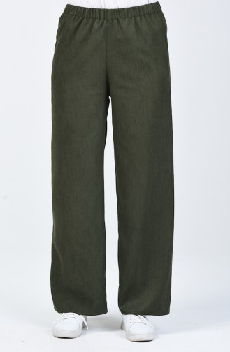 Corded Flared Pants 0267-04 Khaki 0267-04