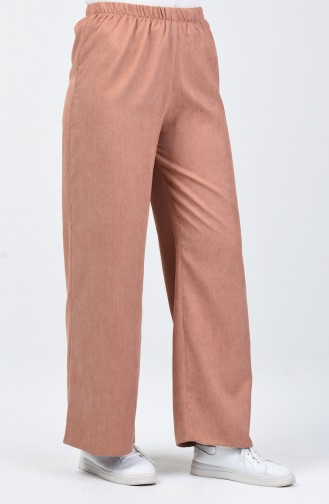 Pantalon Large 0267-07 Café au Lait 0267-07