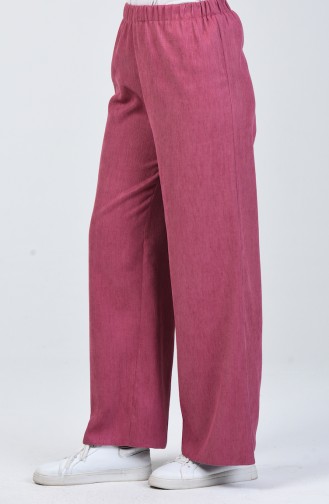 Pantalon Large 0267-08 Rose Pâle 0267-08