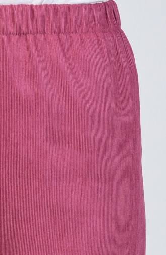 Corded Flared Pants 0267-08 Dusty Rose 0267-08