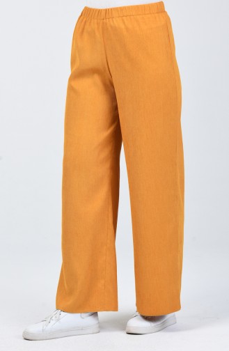 Corded Flared Pants 0267-09 Mustard 0267-09