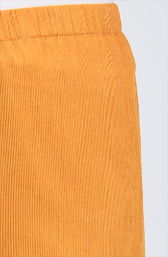 Corded Flared Pants 0267-09 Mustard 0267-09