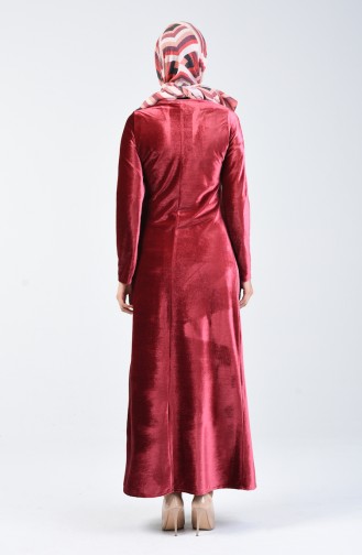 Robe Velours 5120-05 Rose Pâle 5120-05