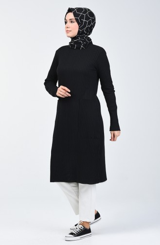 Cepli Kaşkorse Tunik 3143-01 Siyah