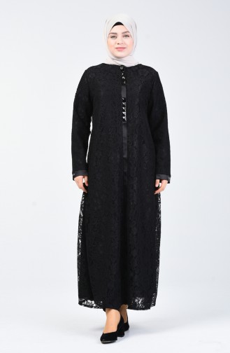 Black Abaya 0390-01