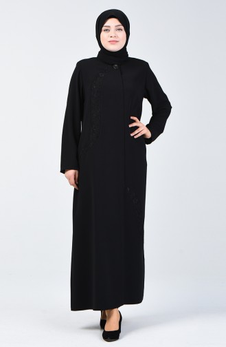Black Abaya 9180-02