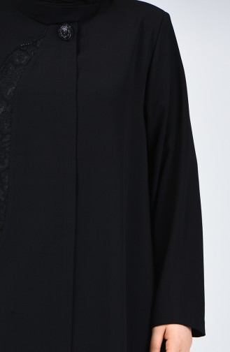 Black Abaya 9180-02