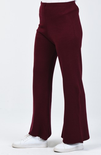 Knitwear Baggy Trousers 0520-06 Dark Burgundy 0520-06