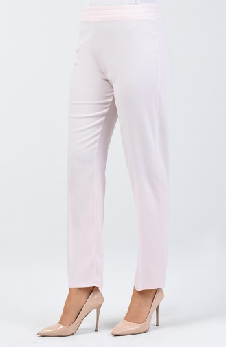 Pantalon Taille Élastique 3164PNT-01 Poudre 3164PNT-01