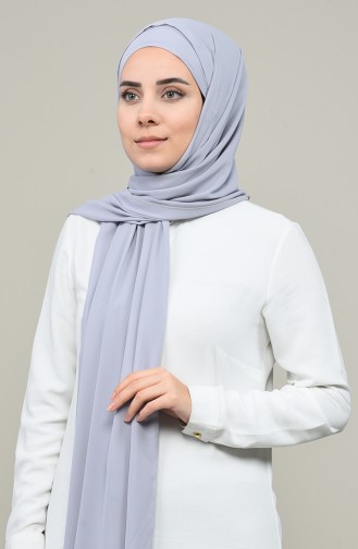 Light Gray Shawl 020-08