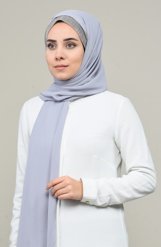 Light Gray Shawl 020-08