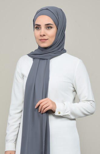 Dark Gray Shawl 020-10