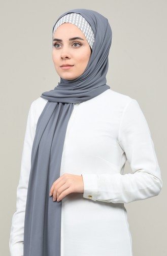 Dark gray Sjaal 020-10