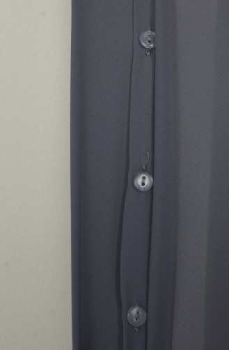 3 Band 1 Schal M020-10 Dunkel Grau 020-10