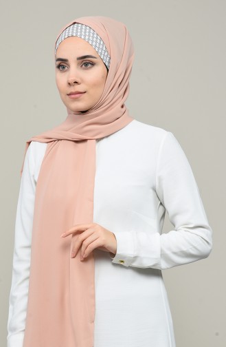 Peach Pink Shawl 020-12