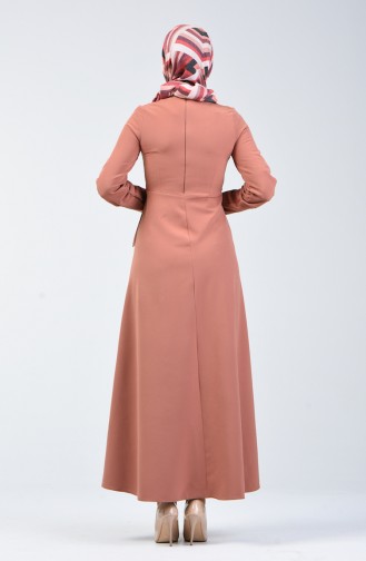 Side Tie Dress 2712-06 Onion Peel 2712-06