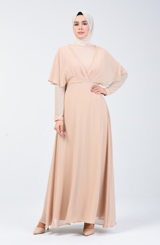 Caramel İslamitische Jurk 1410-04