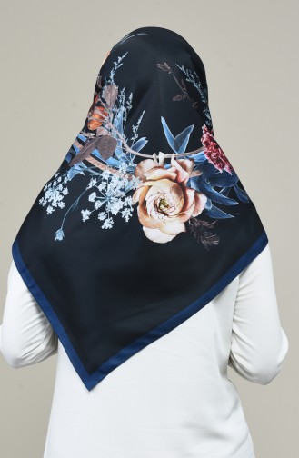 Armine Trend Scarf 690-03 Black Navy Blue 690-03