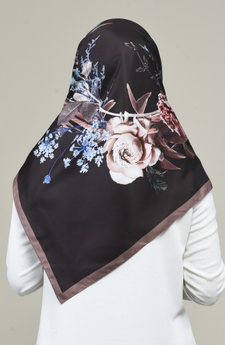 Armine Trend Kopftuch 690-08 Schwarz Braun 690-08