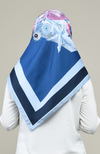 Armine Trend Eşarp 7909-09 Bebek Mavisi 7909-09