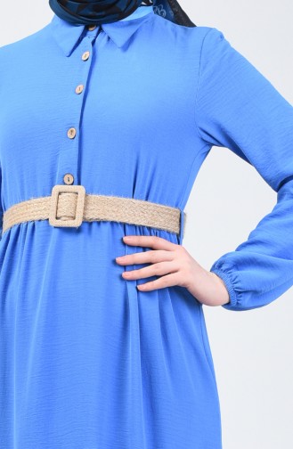 Blue İslamitische Jurk 5483-04