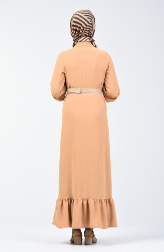 Aerobin Fabric Belt Dress 5667-03 Mink 5667-03