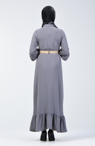 Gray İslamitische Jurk 5667-06