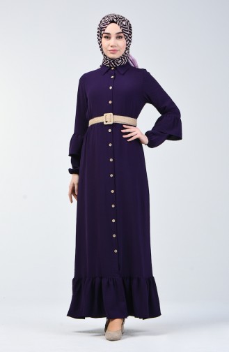 Violet İslamitische Jurk 5667-08