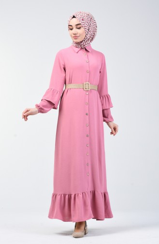 Robe Hijab Poudre 5667-10