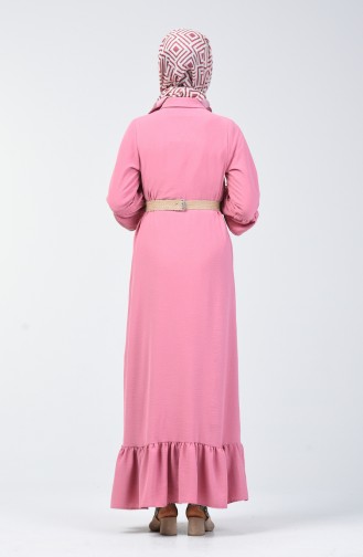 Aerobin Fabric Belt Dress 5667-10 Powder 5667-10