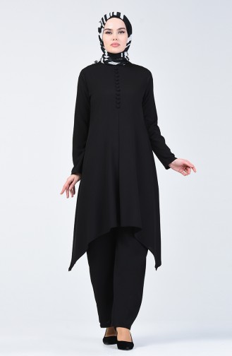 Tunic Trousers Double Suit 11000-06 Black 11000-06