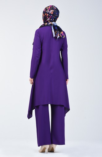 Tunic Trousers Double Suit 11000-07 Purple 11000-07