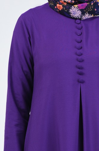 Tunik Pantolon İkili Takım 11000-07 Mor