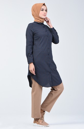 Navy Blue Tunics 2504-02