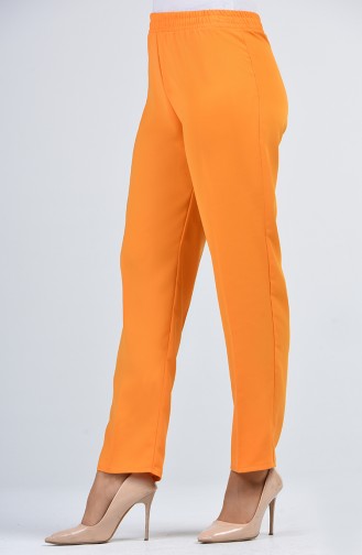 Pantalon Taille Élastique 3143PNT-01 Couleur Abricot 3143PNT-01