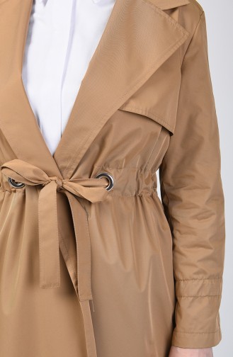 Karamel Trench Coats Models 1408-04