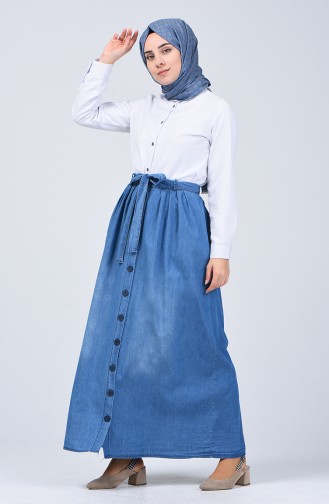 Jeans Blue Rok 0104-01