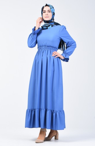 Indigo Hijab Kleider 4532-04