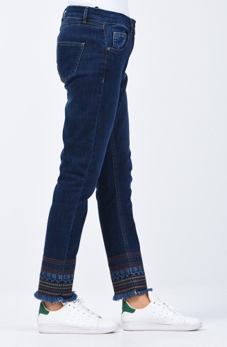 Navy Blue Broek 8075-02