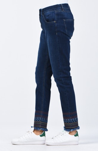 Navy Blue Pants 8075-02