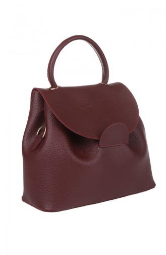 Sac à Bandoulière Croisé Pour Femme M381-031 Bordeaux 381-031