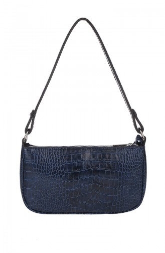 Women´s Cross Shoulder Bag Navy Blue 382-011