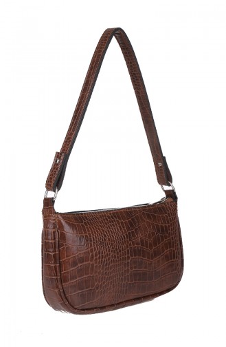 Women´s Shoulder Bag Brown Tobacco 382-091